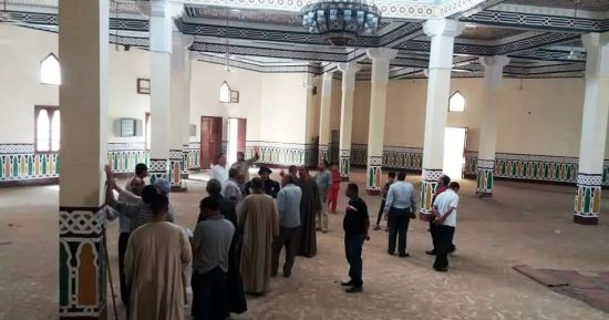 تشكيل لجنة لإعداد تقرير عن الحالة الإنشائية والهندسية للمسجد الكبير بسوهاج