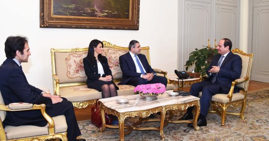 الرئيس السيسى يؤكد لأمين عام منظمة السياحة العالمية اهتمام مصر بدعم القطاع