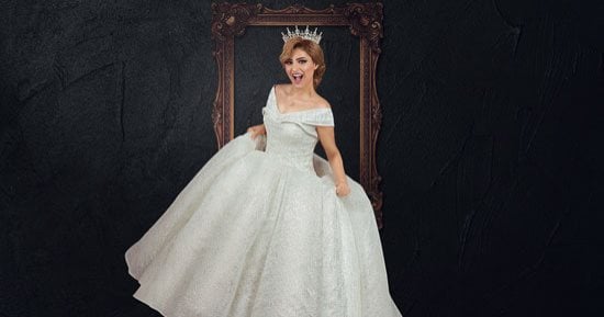 باربى المصرية.. "سارة بدر" بفستان زفاف من توقيع خلود سليمان