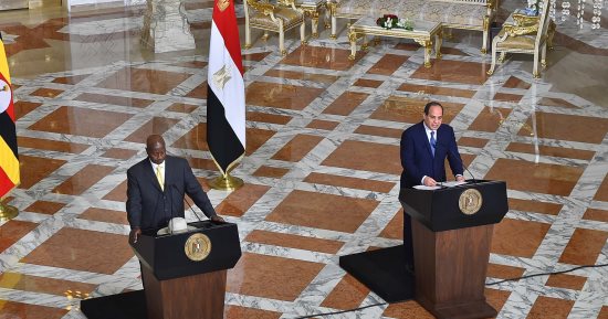 صور.. السيسى: بحثت مع الرئيس الأوغندى التعاون بين البلدين فى قضايا مكافحة الإرهاب