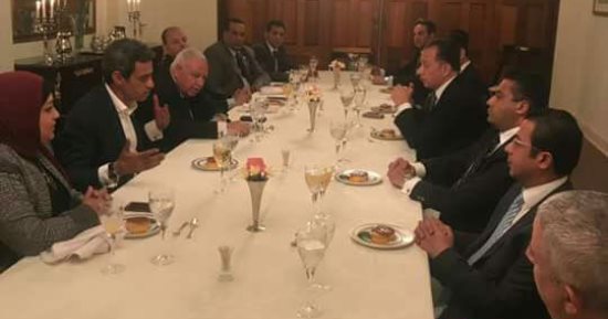 سفير مصر يلتقي المرشح لرئاسة البرلمان الأفريقي ووفد النواب في بريتوريا 