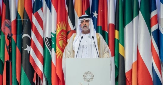 وزير التسامح الإماراتى يصل القاهرة للقاء عدد من المسئولين
