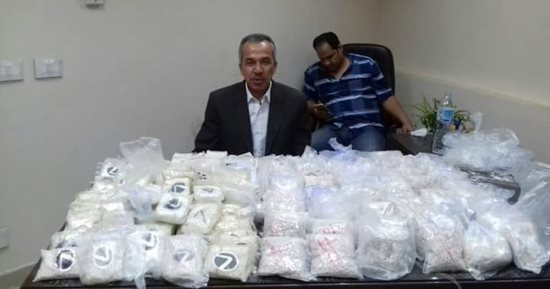 جمارك سفاجا تحبط محاولة تهريب نصف مليون قرص مخدر داخل شحنة برتقال