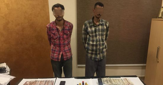 سقوط مسجل خطر وعاطل بحوزتهما أسلحة نارية وطلقات بالمرج