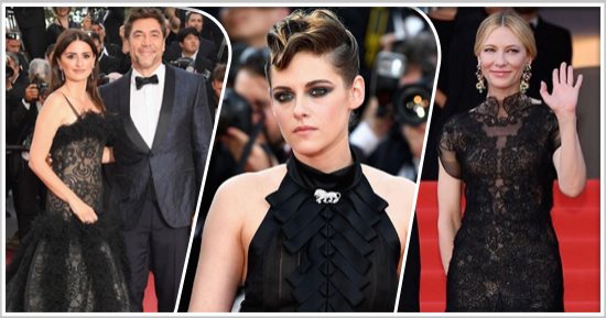 4 صور من مهرجان كان تشعل هاشتاج "#cannes2018" عبر انستجرم.. كيت بلانشيت وظهورها بنفس فستان الجولدن جلوب الأبرز.. مجوهرات رومى ستريد تلفت الأنظار.. وفساتين كريستين ستيورات و بينلوبى كروز الأبرز