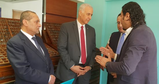 صور ..رئيس جامعة الإسكندرية: نحرص على تسجيل تاريخ الجامعة منذ إنشاءها