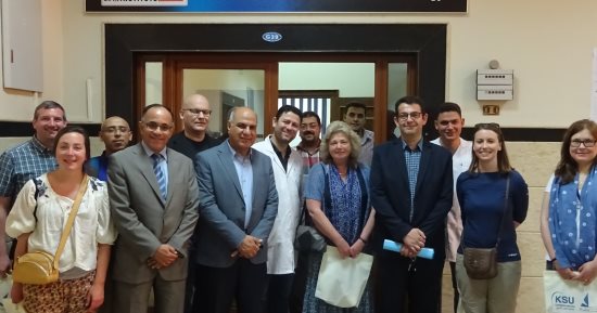 وفد من الجامعات البريطانية يبحث سبل التعاون مع جامعة كفر الشيخ