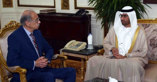 رئيس الوزراء يستقبل وزير الدولة الإماراتى ورئيس شركة أدنوك لبحث التعاون - صور