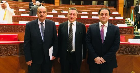 النائب علاء عابد يشيد بدور سفير مصر خلال اجتماعات البرلمان العربى بالمغرب
