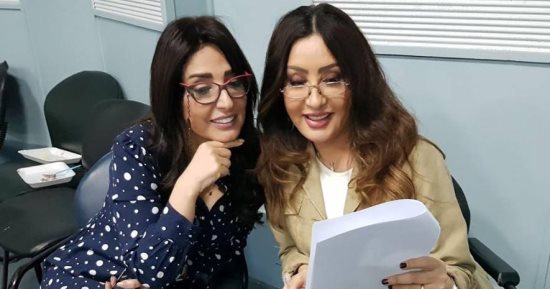 صور.. لطيفة وأحمد عيد وأمل رزق مع "رابع جار" لرمضان المقبل