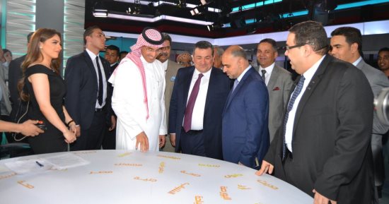 مدينة الإنتاج الإعلامى تستقبل وزراء الإعلام العرب