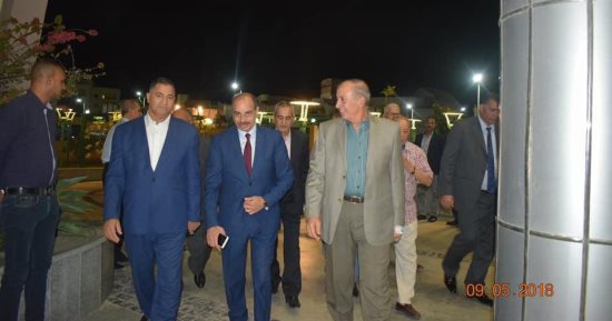 صور ..محافظ البحر الأحمر يلتقى وفد لجنة الزراعة خلال زيارتهم للمحافظة
