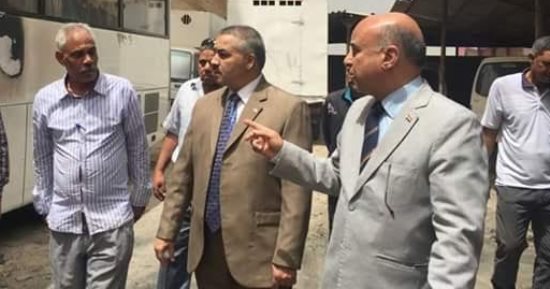 وكيل تعليم المنوفية يتفقد جاهزية السيارات لامتحانات الشهادات العامة