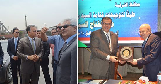 صور.. جولات لوزيرا النقل والقوى العاملة بالإسكندرية والشرقية.. وزير النقل يتابع أعمال إنشاء محطة الصب السائل بميناء الدخيلة.. وسعفان يفتتح مبادرة "مصر بكم أحلى لمتحدى الإعاقة".. ويؤكد: عمال مصر هم قادة التنمية