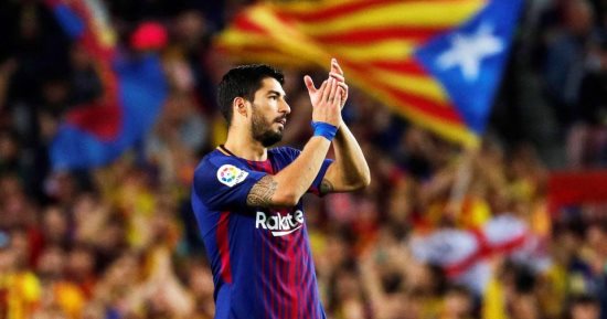 مفاجأة.. برشلونة يدرس بيع سواريز من أجل جريزمان