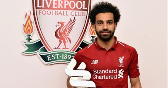 صلاح لاعب الشهر فى ليفربول للمرة السابعة.. والريدز: لا يمل من الجوائز