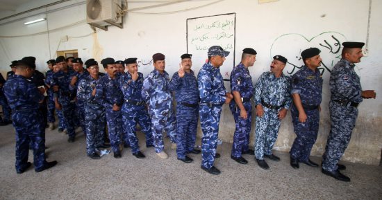 الشرطه العراقيه توجه باعتقال من يمارس ضغوطا على القوات بالانتخابات فى ديالى