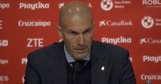 أول تعليق لزيدان على سقوط ريال مدريد أمام إشبيلية