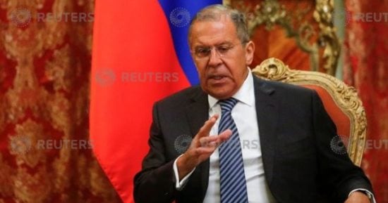 لافروف حول قمة ألاسكا: موقفنا واضح وسنعلنه ونعول على حوار بناء