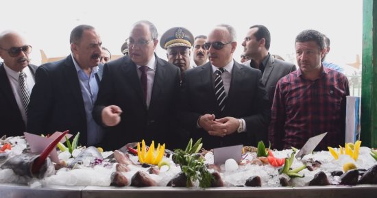 صور.. مساعدا وزير الداخلية يفتتحان معرض السلع الغذائية بكفر الشيخ