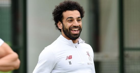 صور.. محمد صلاح يستعد للجولة الأخيرة من البريميرليج بـ"الابتسامة"