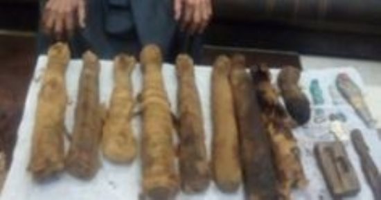 الداخلية تحبط تهريب 18 قطعة أثرية بالمنيا