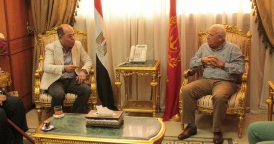 محافظ بورسعيد : ربط الجهات الإدارية بنظام موحد لتحقيق الإنضباط المالى