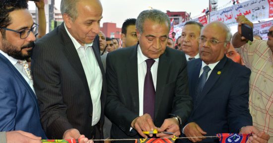 فيديو وصور.. وزير التموين ومحافظ القليوبية يفتتحان معرض أهلا رمضان