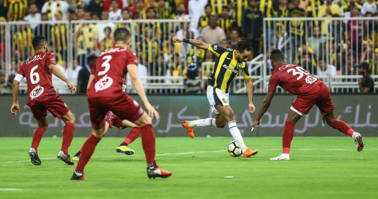 كهربا يتوج بثانى الألقاب مع اتحاد جدة على حساب صالح جمعة فى الكأس