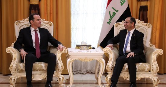 رئيس مجلس النواب العراقى يبحث مع مبعوث أمريكى مرحلة ما بعد الانتخابات