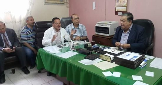 صور.. تسليم مستشفى السنطه المركزى للإنتاج الحربى لإنشاء المستشفى الجديد
