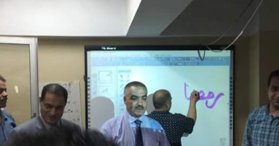 وكيل "تعليم المنوفية" يتابع تدريبات المعلمين بمركز التطوير التكنولوجى بالمديرية
