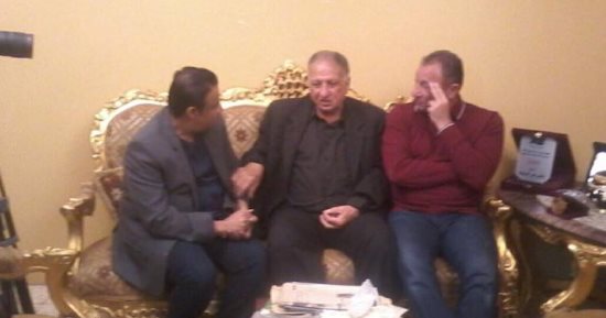 الخطيب يطمئن على الحارس التاريخى للمحلة