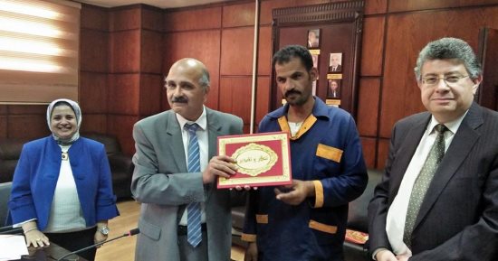 معهد الكبد القومى بالمنوفية ينظم احتفالا لتكريم الطبيب المثالى