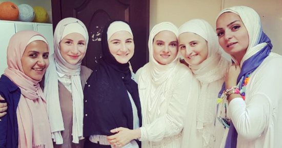 صور.. شيماء سعيد بالحجاب قبل رمضان