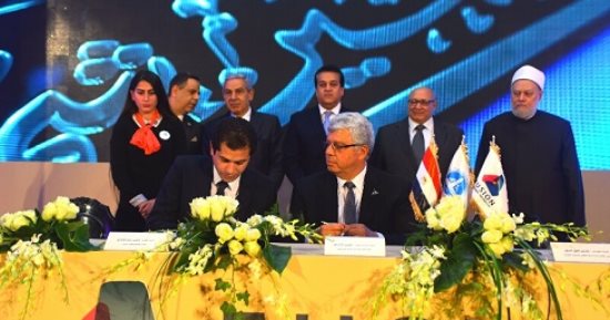 وزيرا التجارة والتعليم العالى يشاركان فى إطلاق مبادرة اندماج بهندسة عين شمس
