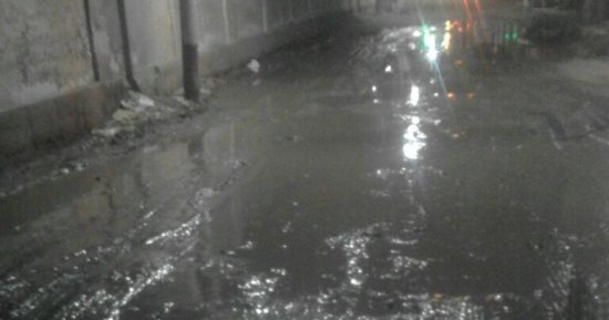 قارئ يشكو من انتشار مياه الصرف الصحى بكفر المنشئ مركز بسيون فى الغربية