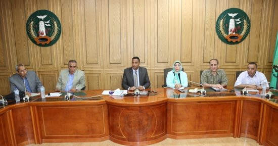 سكرتير عام المنوفية يعقد إجتماعاً تنسيقياً لمناقشة الموقف المالى للمشروعات