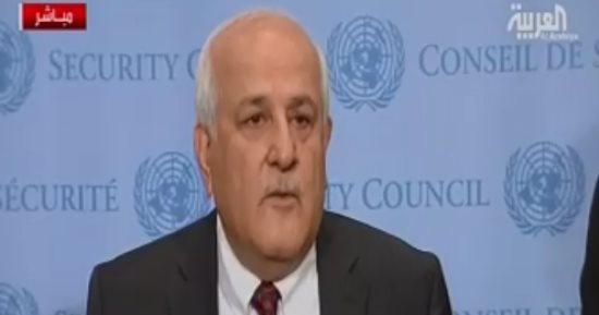 مندوب فلسطين بالأمم المتحدة: إسرائيل استخدمت الصواريخ والدبابات فى ذبح شعبنا