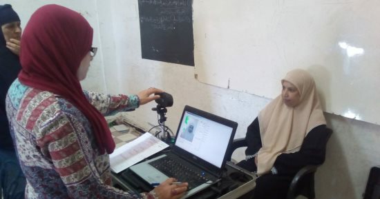 استخراج بطاقات الرقم القومى بالمجان لسيدات عزبة الطابية شرق الإسكندربة