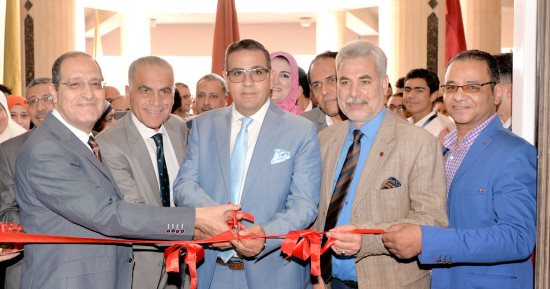 افتتاح المعرض السنوى الرابع لكلية الفنون الجميلة بجامعة المنصورة