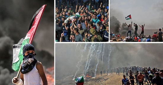 مجازر الاحتلال عرض مستمر.. وزير الداخلية الإسرائيلى يتوعد بـ"قوائم اغتيالات" بعد مذبحة "العودة".. المستوطنون يقتحمون الأقصى.. والقاهرة تتحرك بأسطول من سيارات الإسعاف على حدود غزة لنقل المصابين ورفع المعاناة