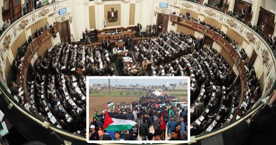 برلمان مصر ينتفض ضد المذابح الإسرائيلية برعاية أمريكية.. سعد الجمال: تحالف شيطاني يمارس البلطجة الدولية على الفلسطينيين.. آمنة نصير: كسروا كرامة المنطقة العربية.. أحمد أباظة:تعبنا من عقد اجتماعات عربية بلا قيمة