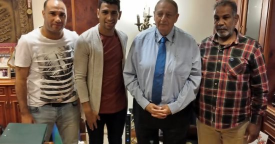 صور.. دبش يدعم "دفاعات" المقاصة لمدة 3 مواسم