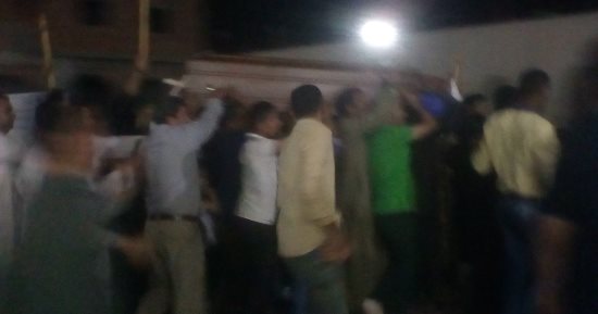 فيديو.. وصول رفات شهداء مذبحة داعش بليبيا إلى المنيا 
