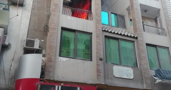 السيطرة على حريق نشب بشقة سكنية فى السويس