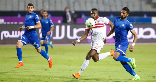 صور.. انطلاق مباراة الزمالك وسموحة فى نهائى كأس مصر