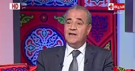 وزير التموين فى جولة داخل استوديو "الحياة اليوم"