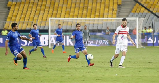 صور.. تعادل الزمالك وسموحة 1/1/ فى نهائى الكأس واللجوء للوقت الإضافى