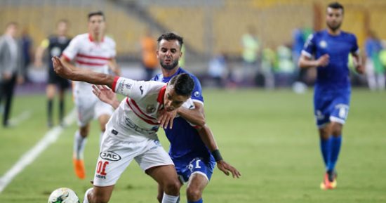 فيديو وصور... طرد حسام حسن مهاجم سموحة فى نهائى الكأس 